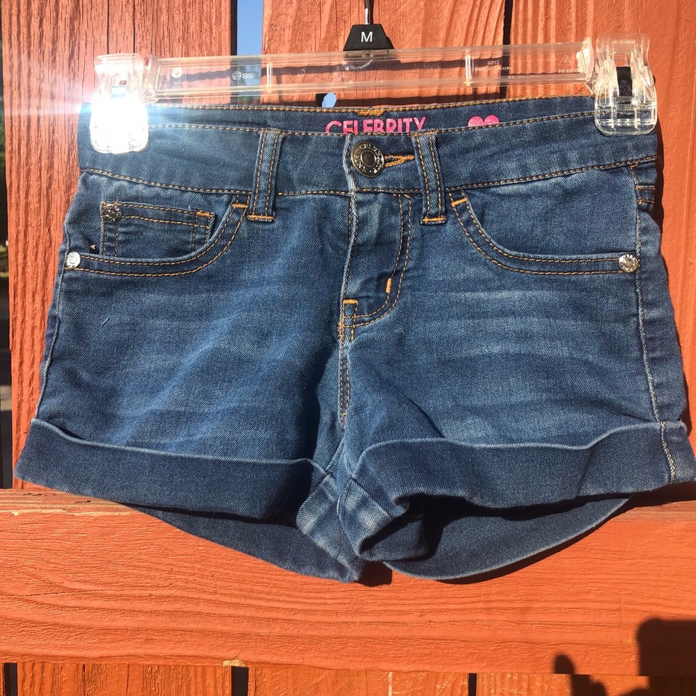 Celebrity Pink Denim Shorts